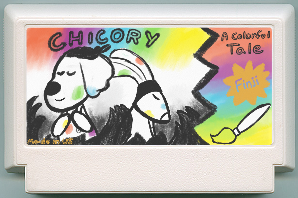 Chicory fake game cartridge